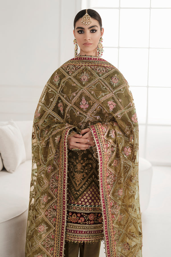 Baroque | Luxury Collection | EMBROIDERED CHIFFON CH10-06