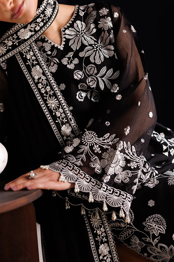 Baroque | Formals Collection | EMBROIDERED COTTON NET UF-4441