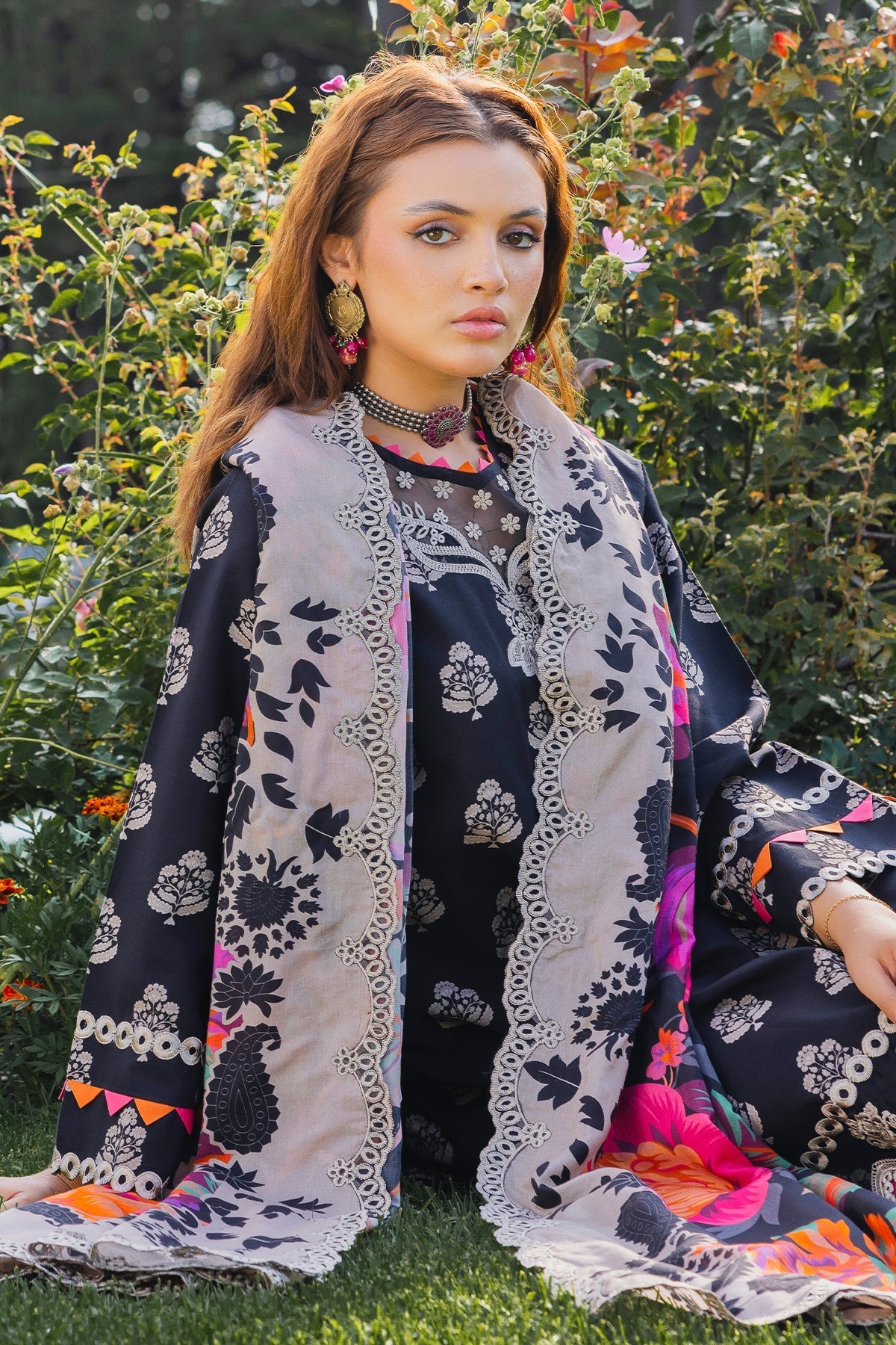 Charizma | Aniiq Embroidered Collection | STAPLE SHAWL ANW4-07