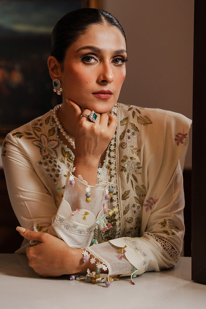 Cross Stitch | Satin De Luxe | IVORY GARDEN
