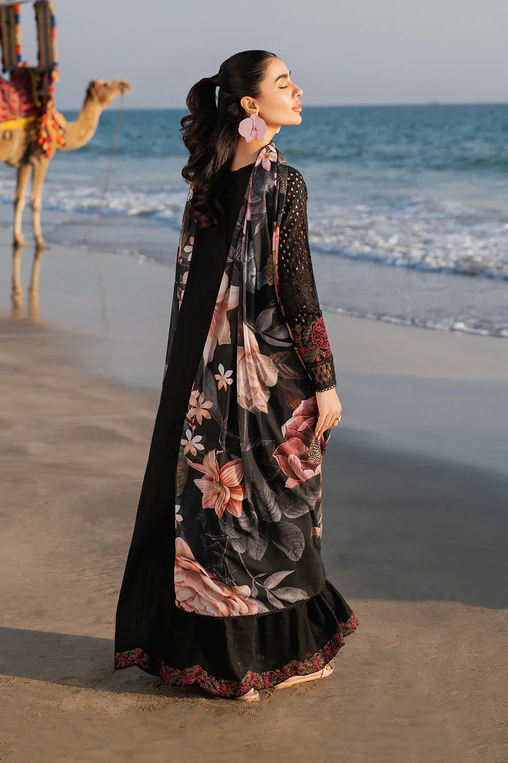 Iznik | Blossom Summer Lawn'25 | UE-377 Embroidered Lawn