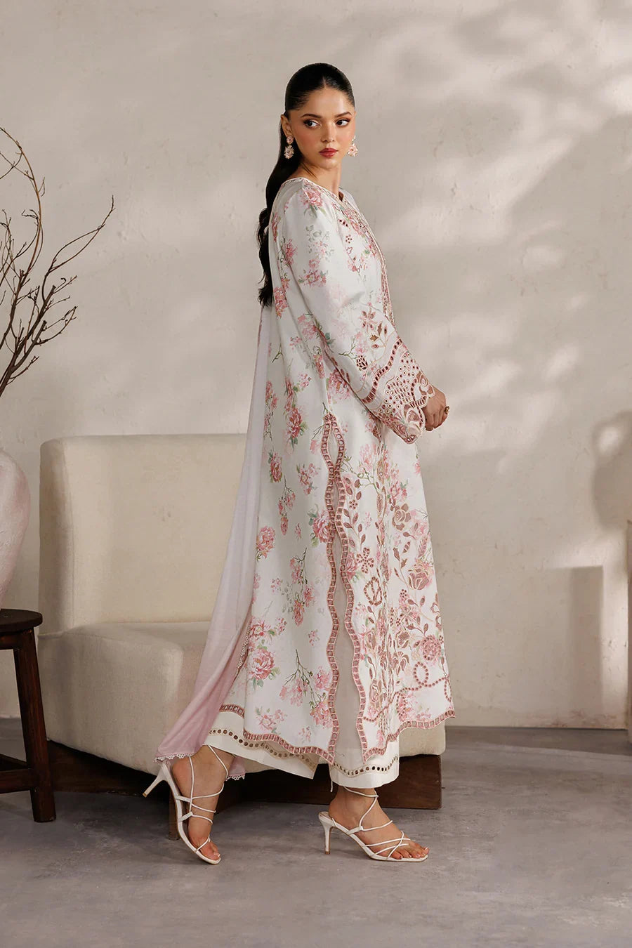 Iznik | Festive Lawn '26 | IBE-04 Embroidered Lawn