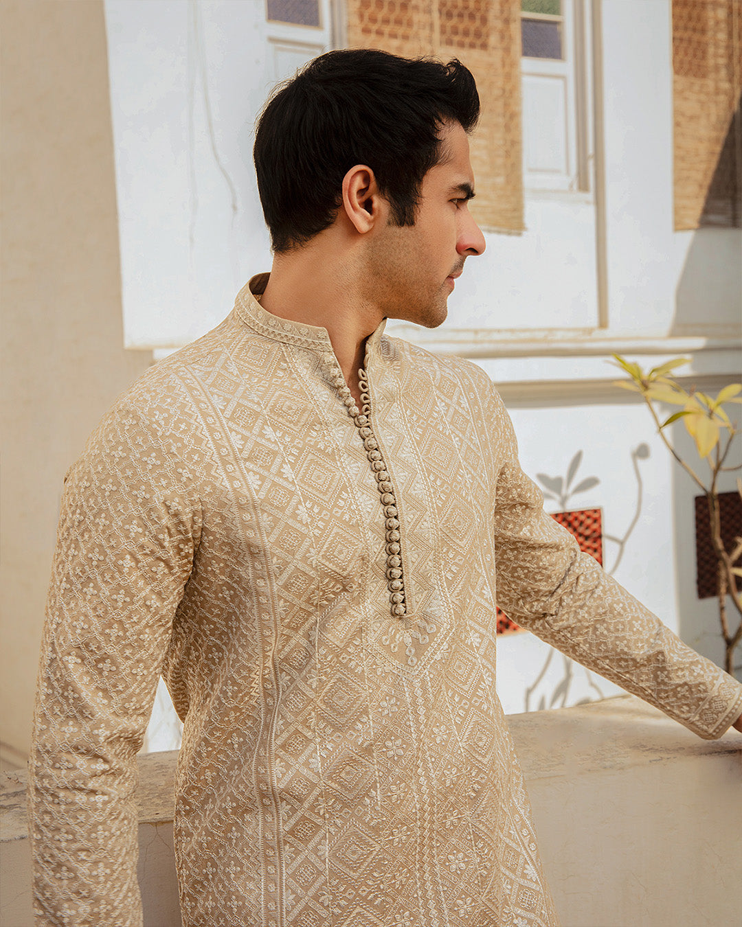 Pakistani Menswear | Faiza Saqlain | Aksel