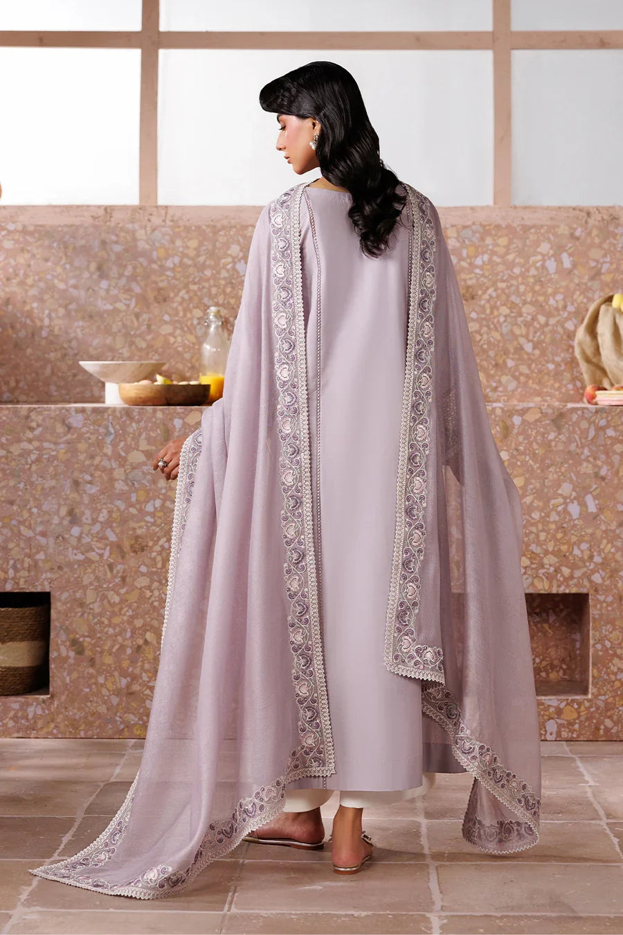 Iznik | Sunscape Lawn '26 | UE-697 Embroidered Lawn