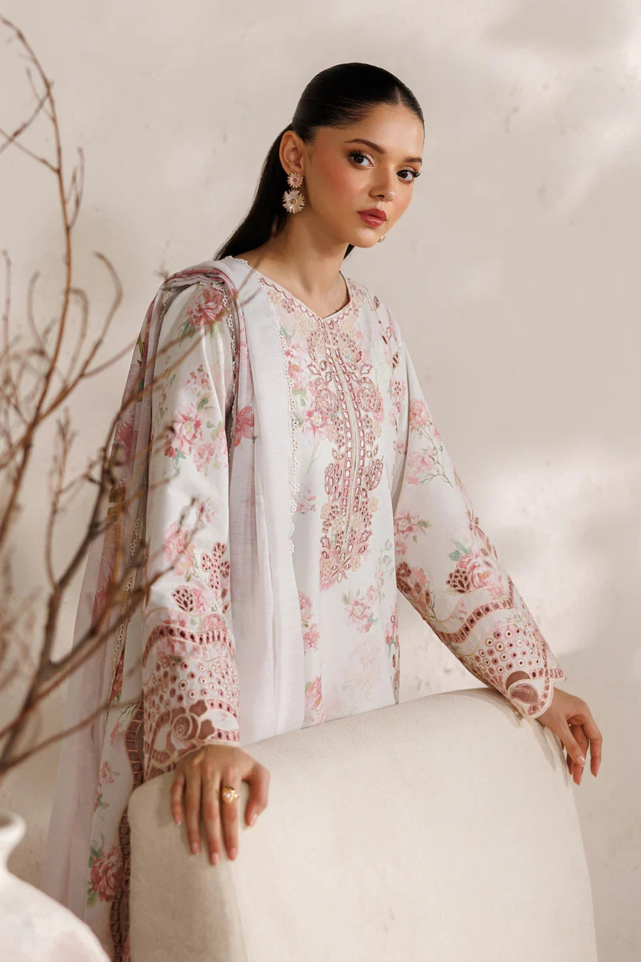 Iznik | Festive Lawn '26 | IBE-04 Embroidered Lawn