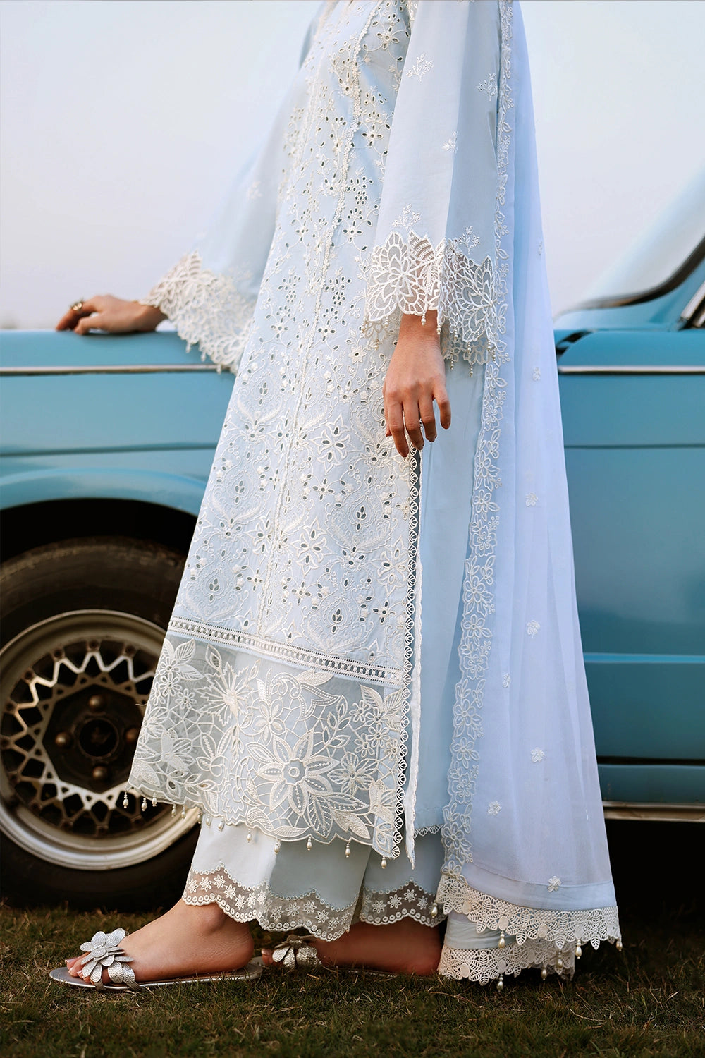 Azure | Luxury Lawn 26 | Day Dream