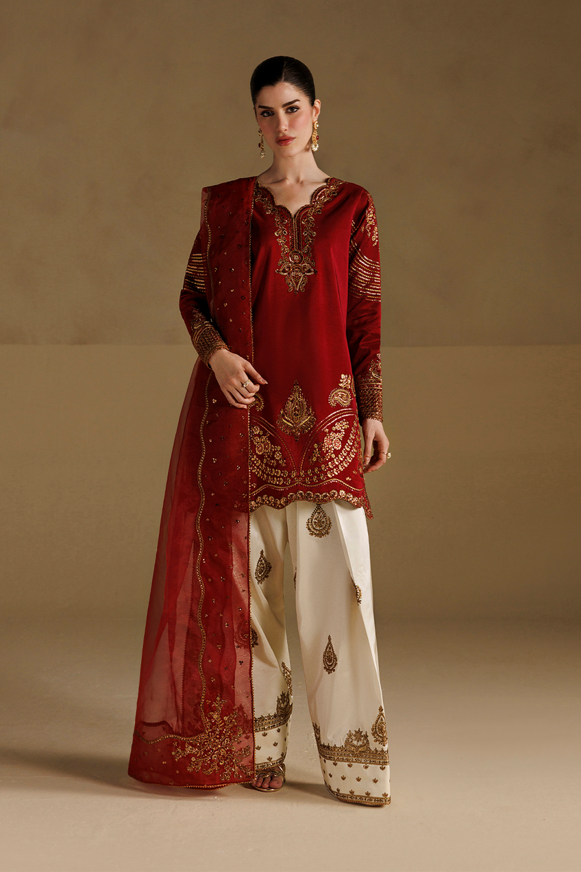 Iznik | Formals ‘26 | UE-734 Embroidered Ramen Silk