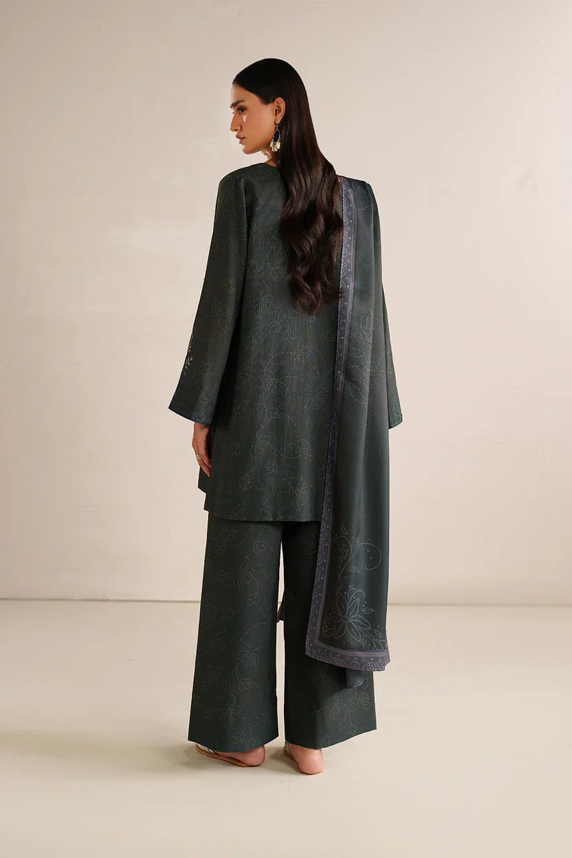 Iznik | Winter Collection | UE-572 Printed Khaddar