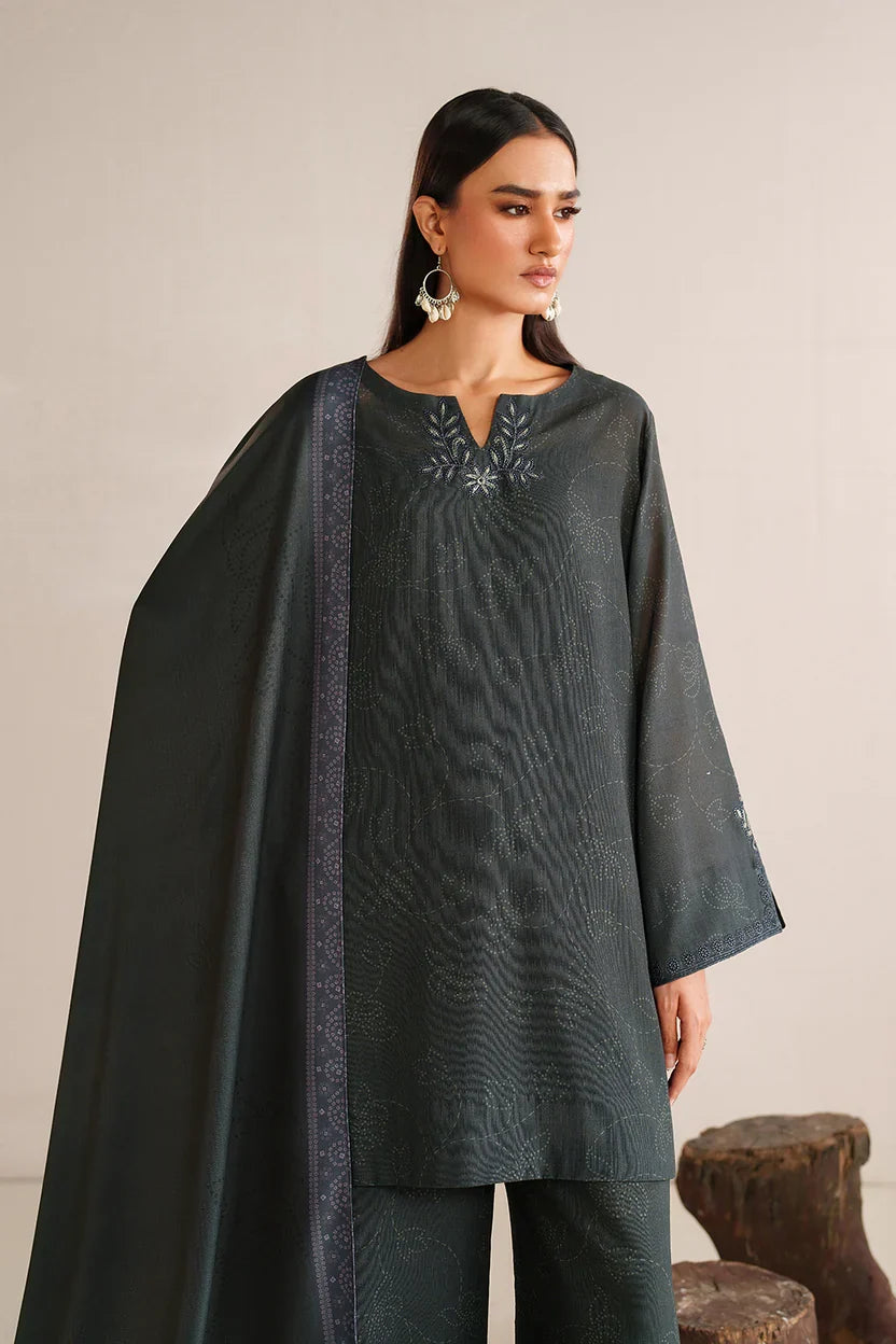 Iznik | Winter Collection | UE-572 Printed Khaddar