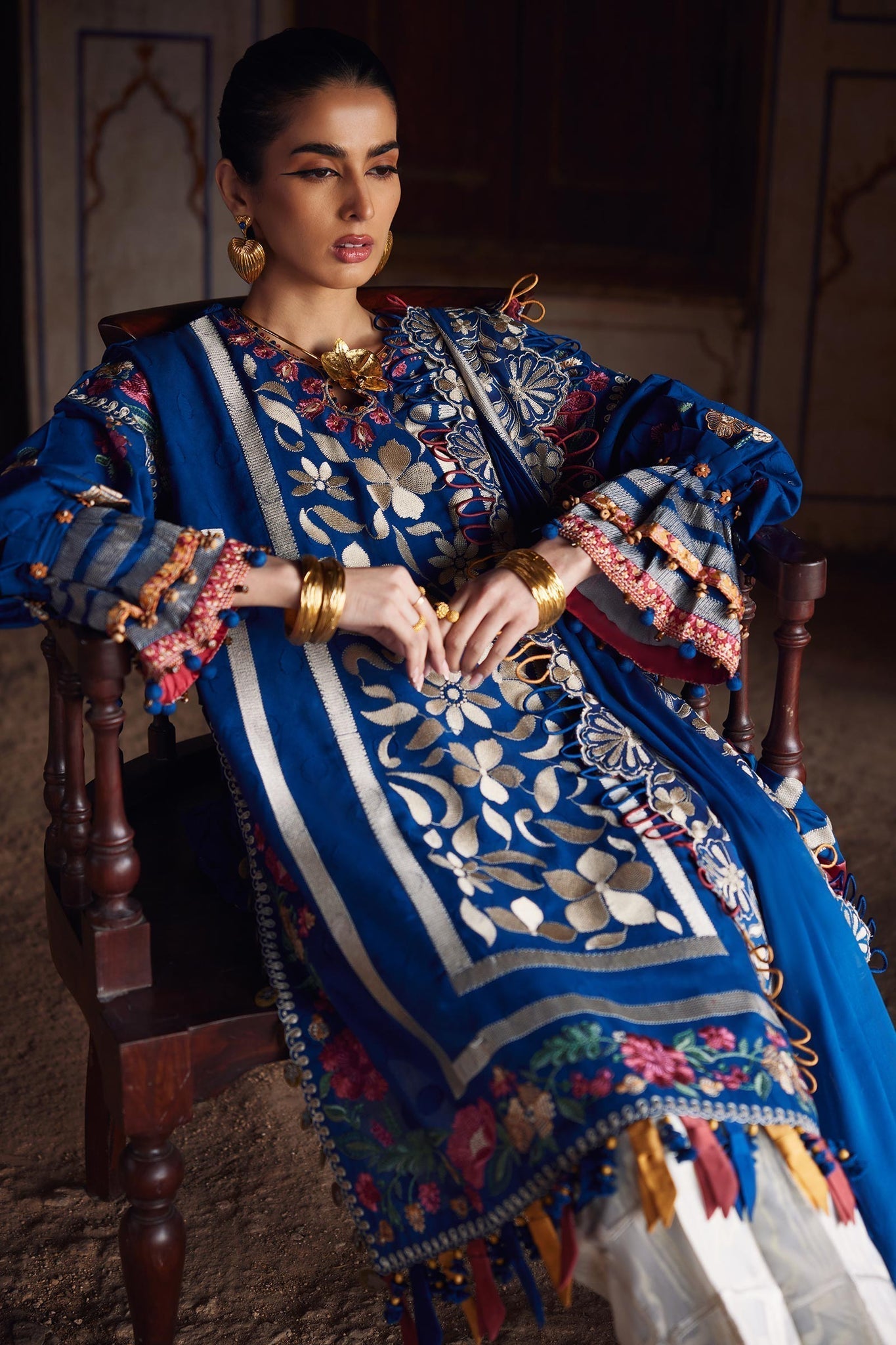 Elan | Luxury Lawn 25 | AURELIA (EL25-08 A) -  Elan Ladies Clothes - Original Designer Dress - House of Maryam