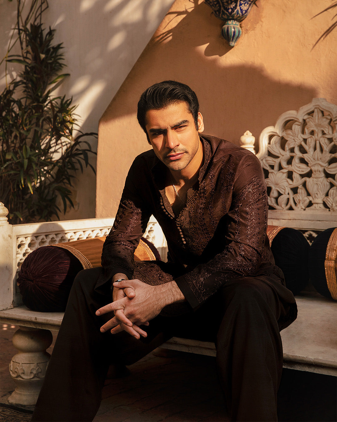 Pakistani Menswear | Faiza Saqlain | Bijan