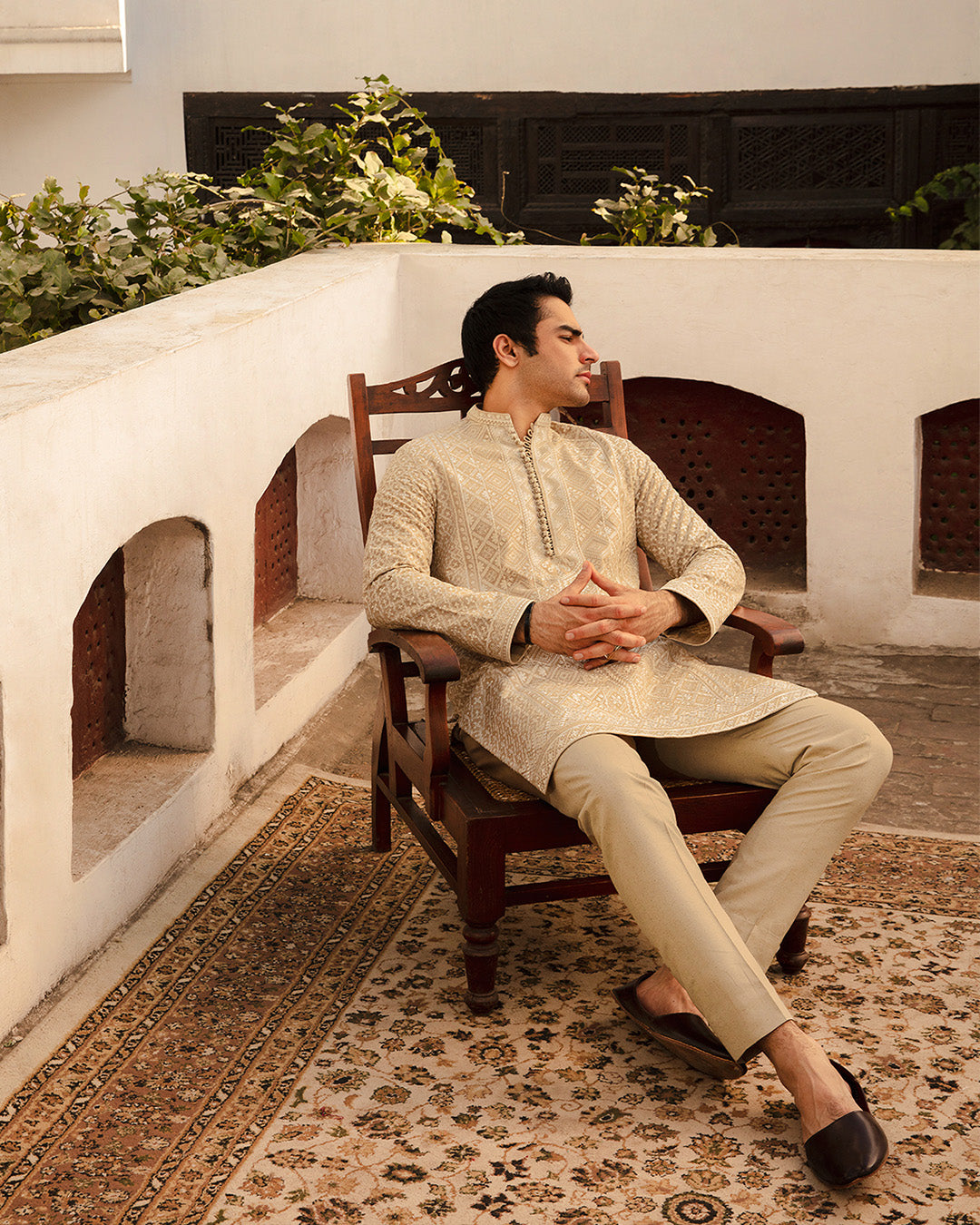 Pakistani Menswear | Faiza Saqlain | Aksel