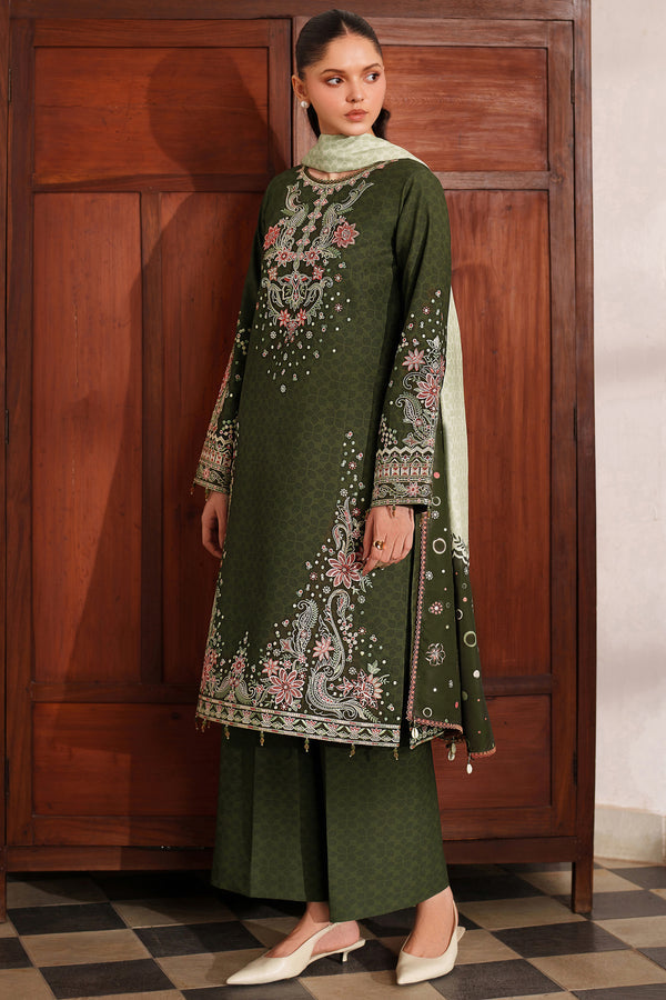 Farasha | Meline Premium Viscose 25 | Olive Drape