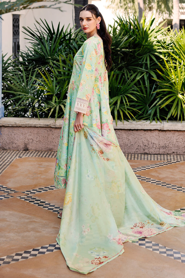 Farasha | Printed Essentials | Mint Dew