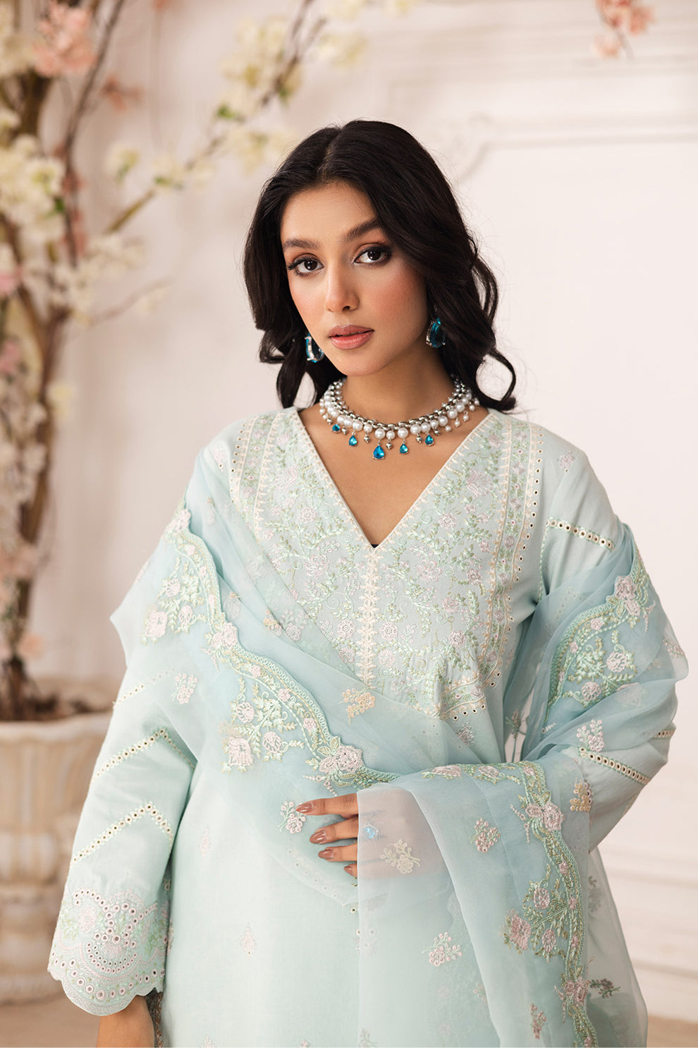 Maryum N Maria | Mira Luxury Lawn | ROBAB - FS50110