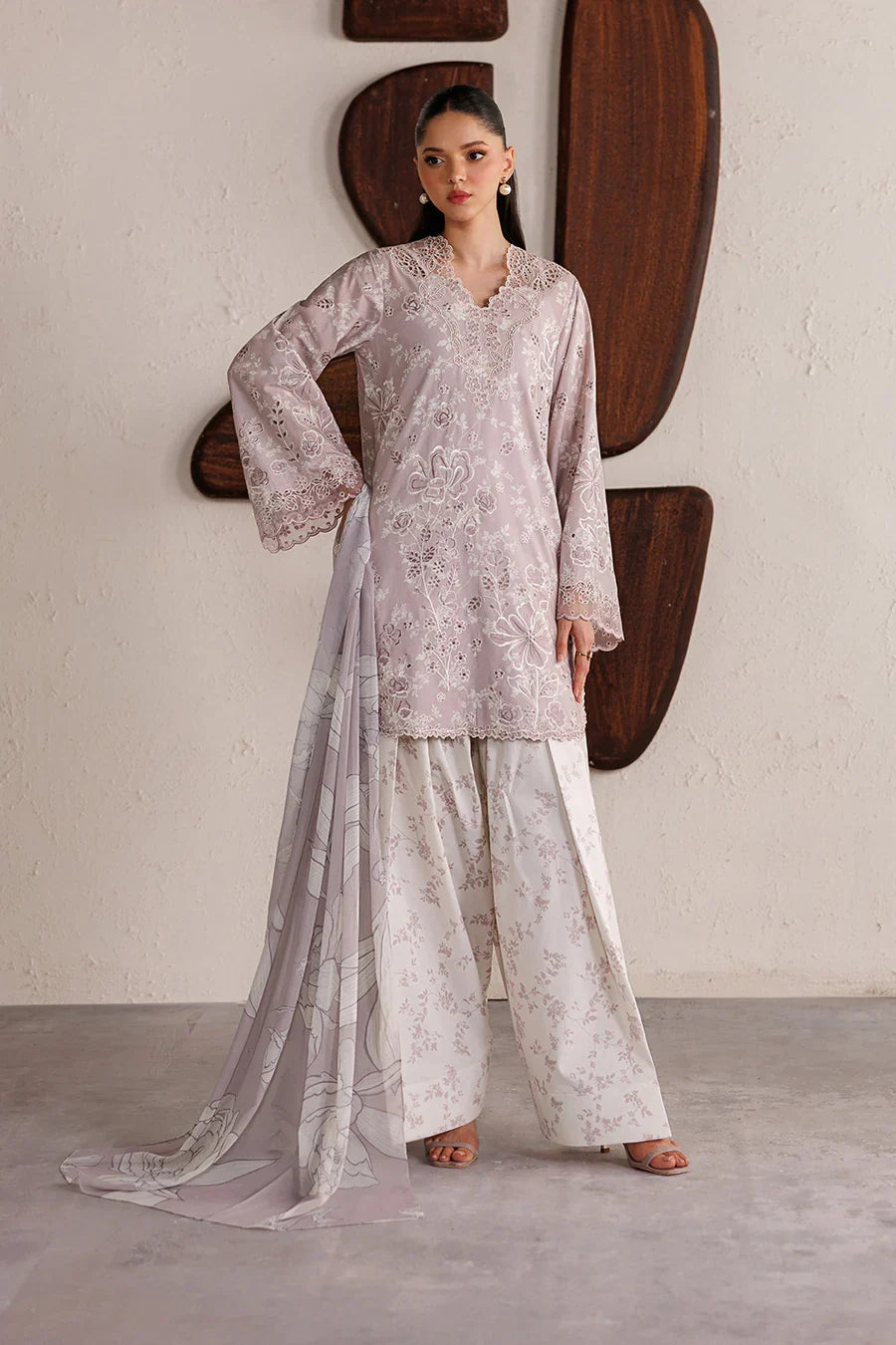 Iznik | Festive Lawn '26 | IBE-07 Embroidered Lawn