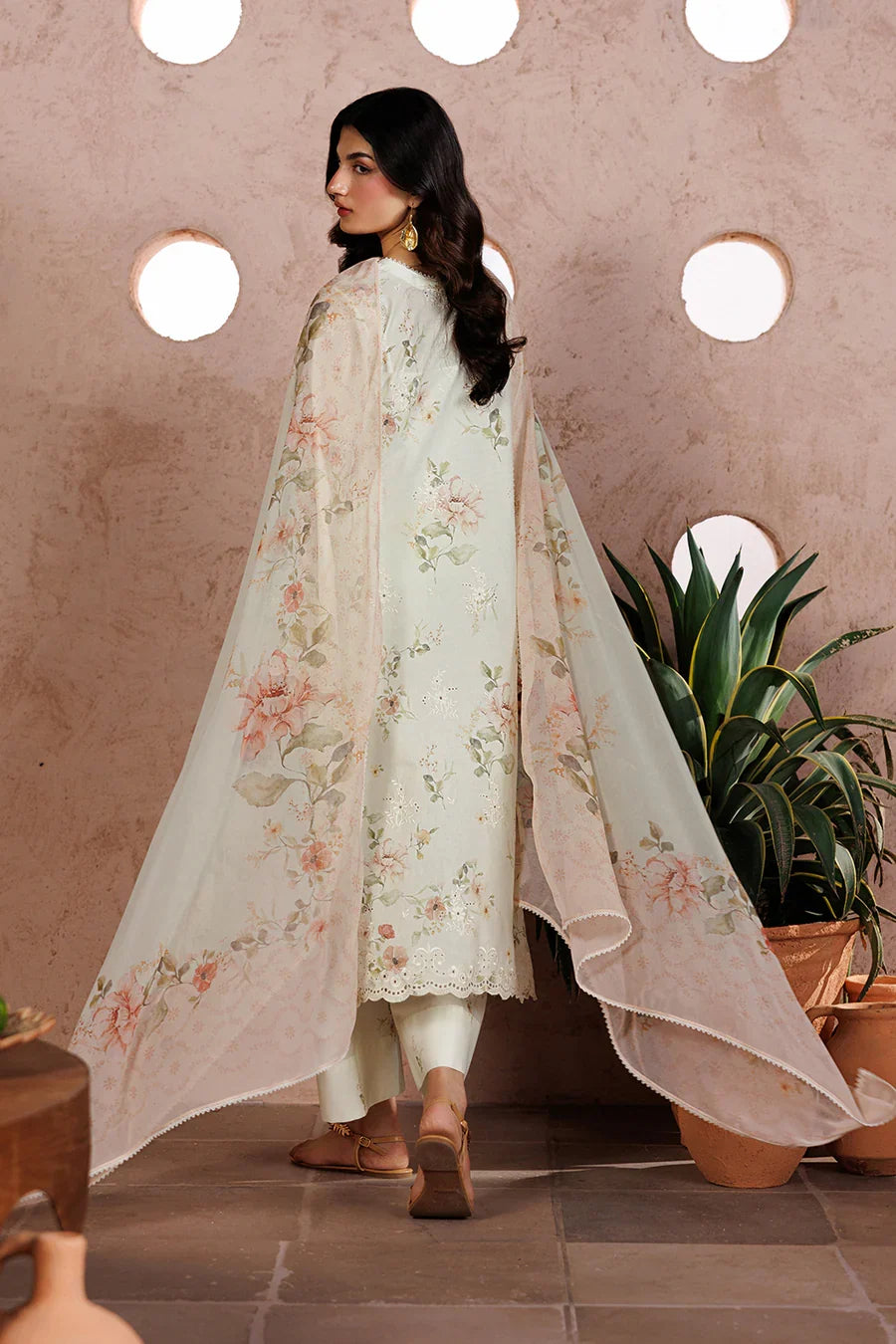 Iznik | Sunscape Lawn '26 | UE-708 Embroidered Lawn