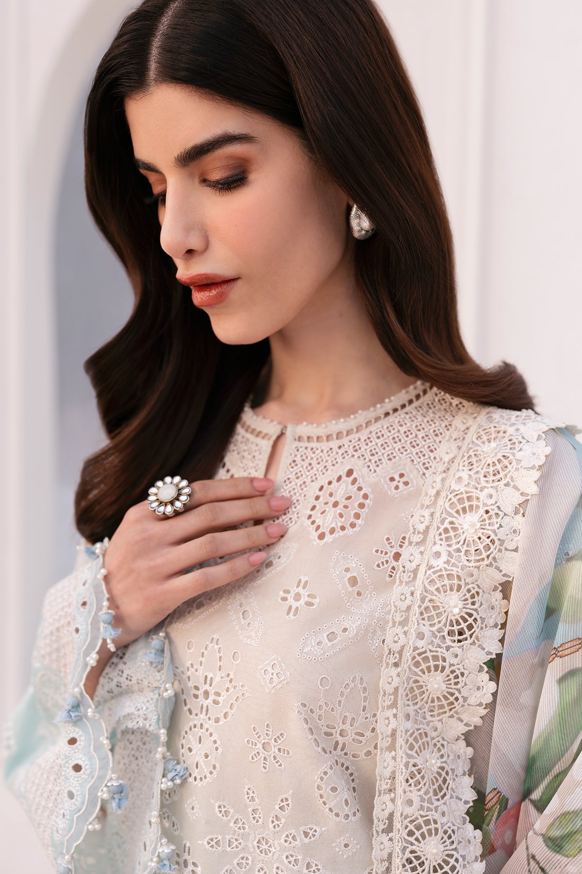 Baroque | Eid Printique | EMBROIDERED PRINTED LAWN UF-4185