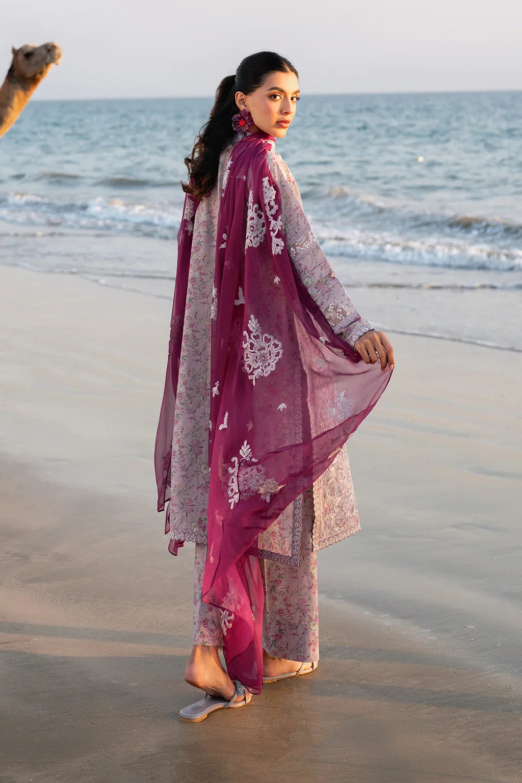 Iznik | Blossom Summer Lawn'25 | UE-403 Embroidered Lawn