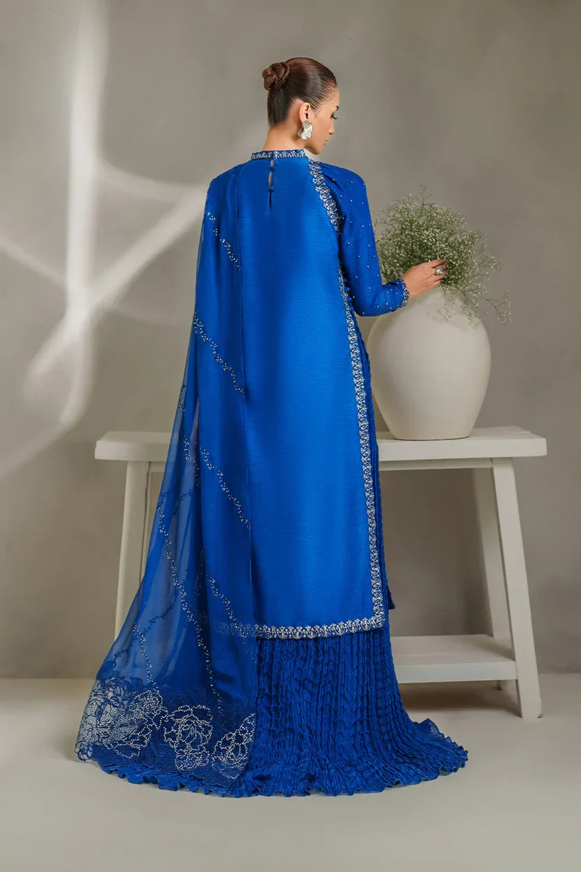 Iznik | Ready to Wear | IP-336 Embroidered Rawsilk