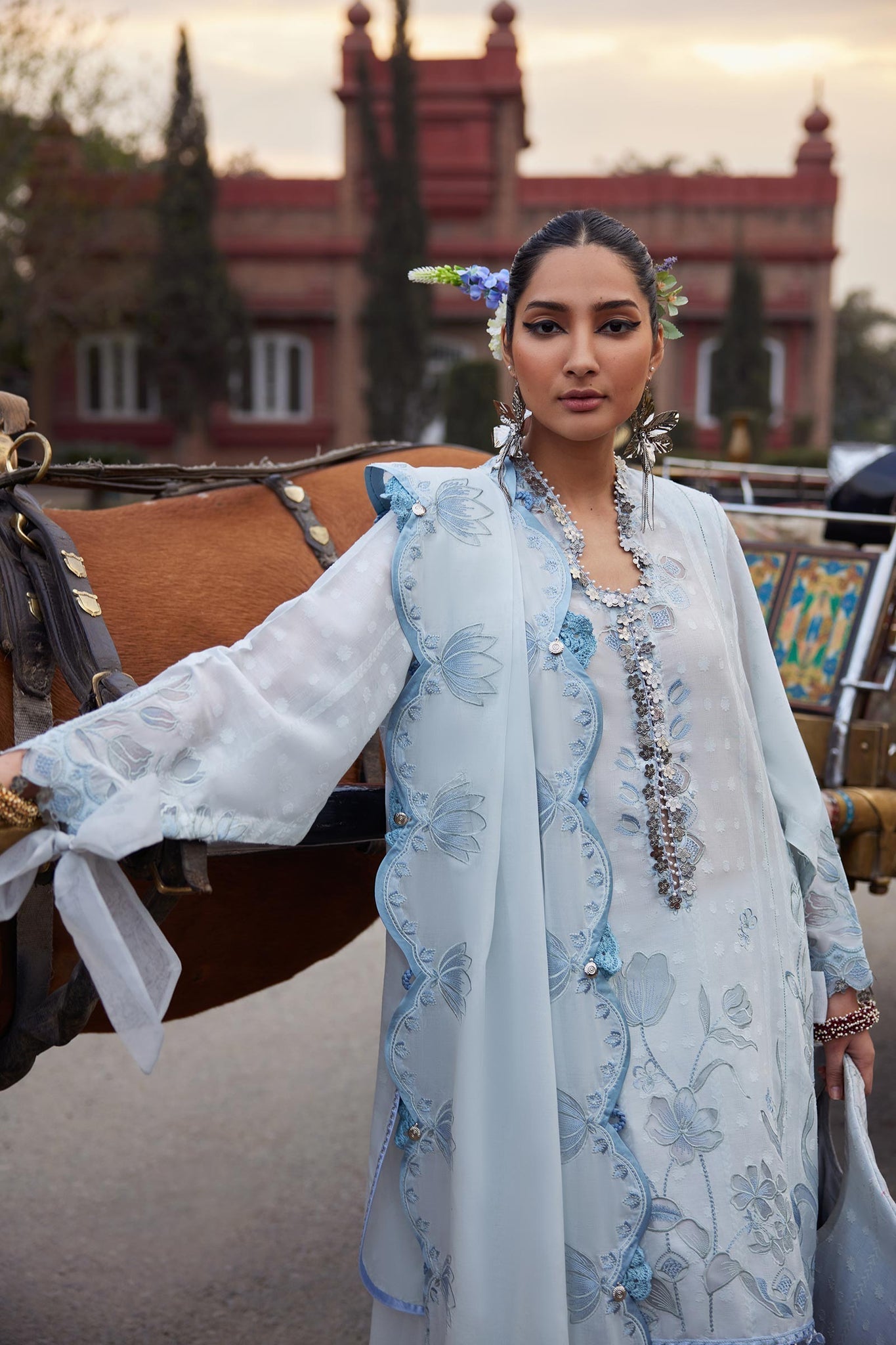 Elan | Luxury Lawn 25 | CELESTINE (EL25-05 B) -  Elan Ladies Clothes - Original Designer Dress - House of Maryam