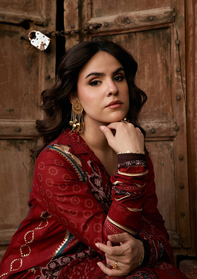 Kahf Premium | Prints Collection 26 | KPS-1A SURKH NOOR