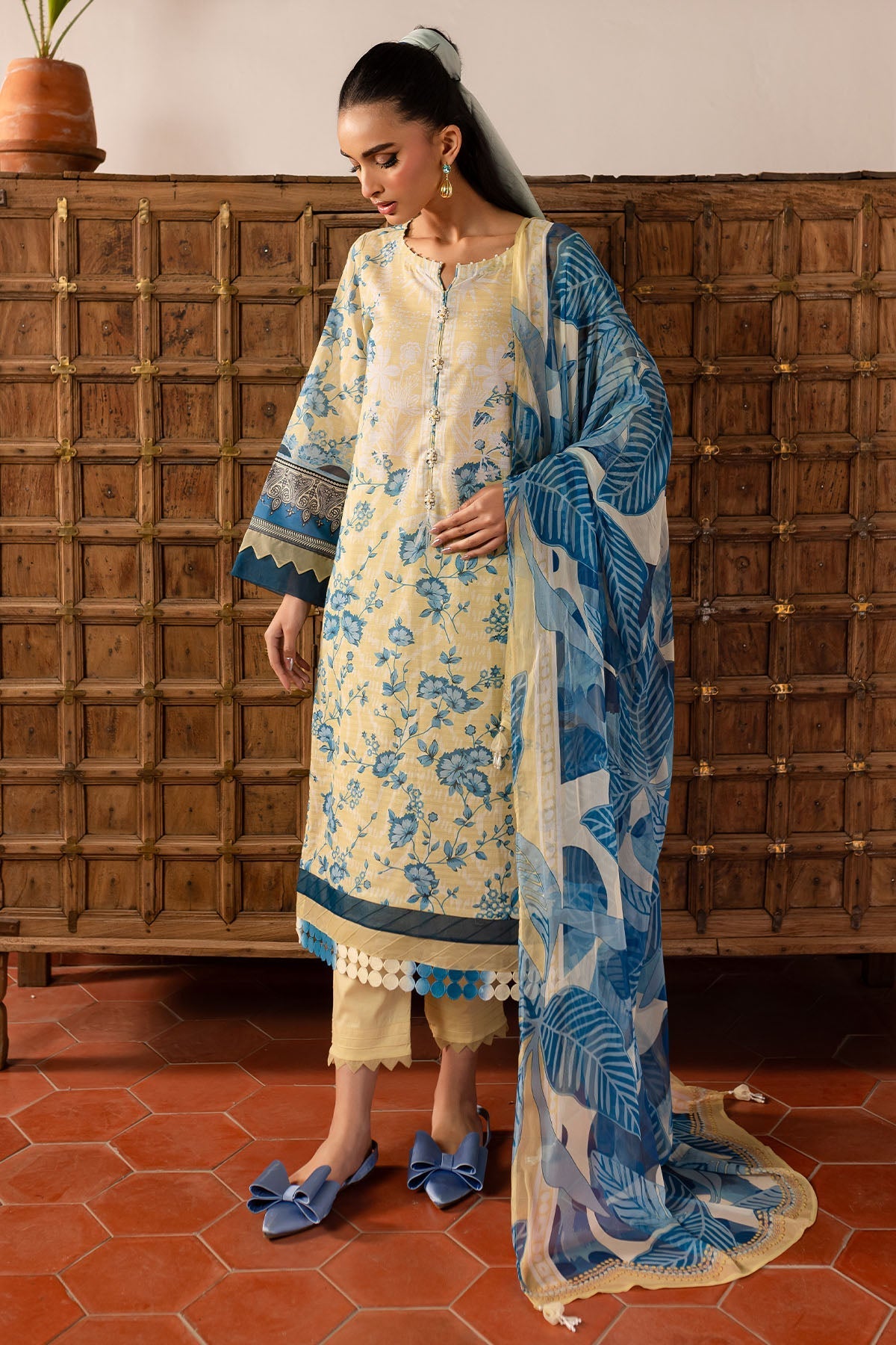Nureh | Printed lawn 25 | SP-136