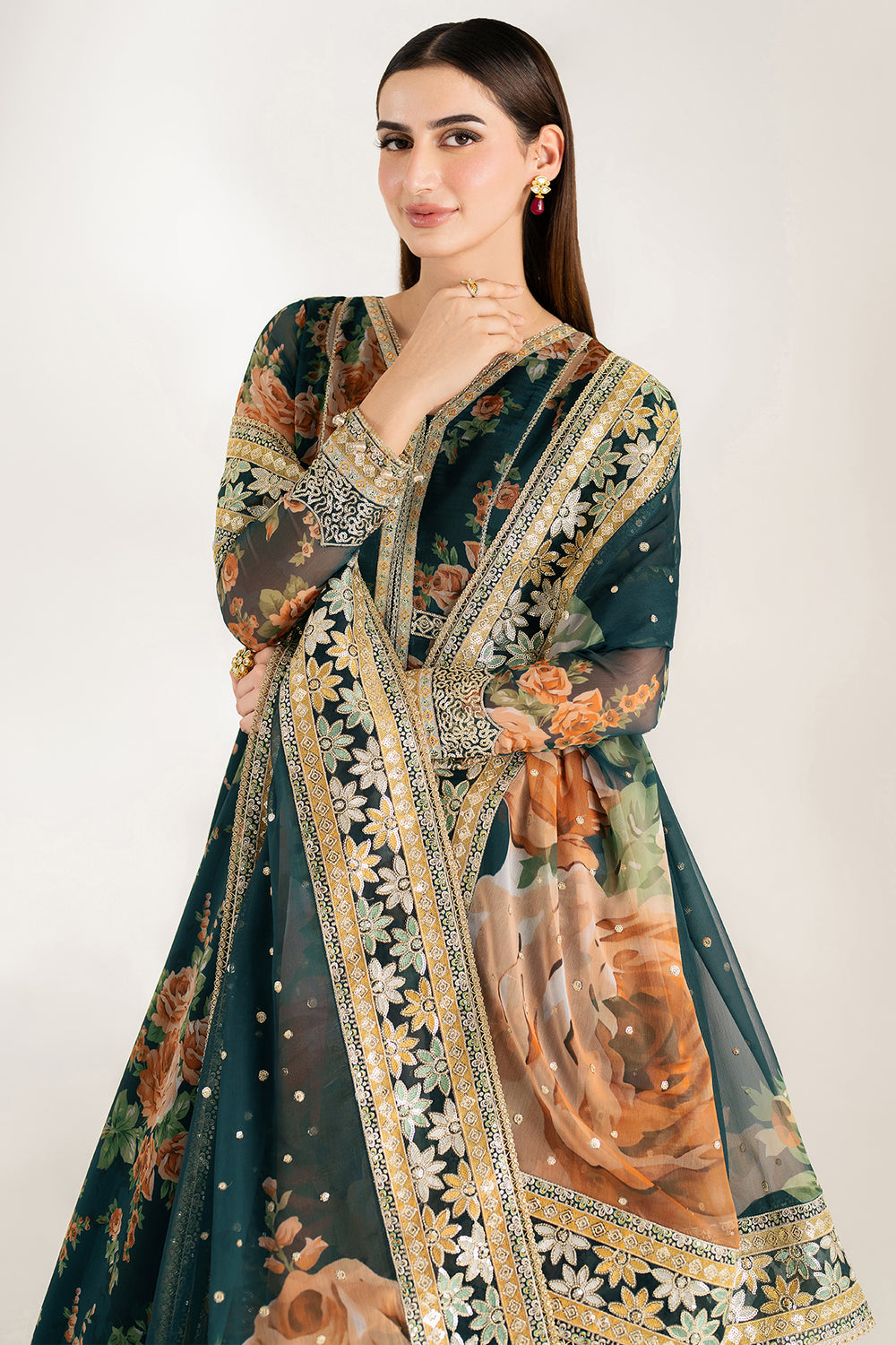 Farasha | Fiorella Formals | Teal Passion