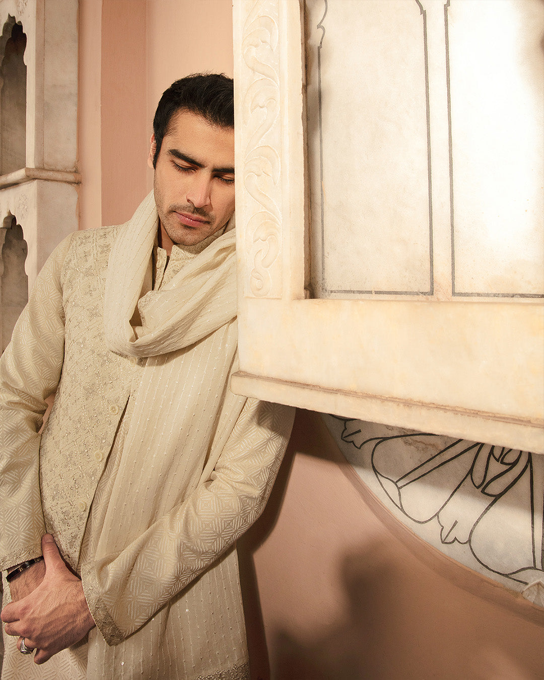 Pakistani Menswear | Faiza Saqlain | Adael