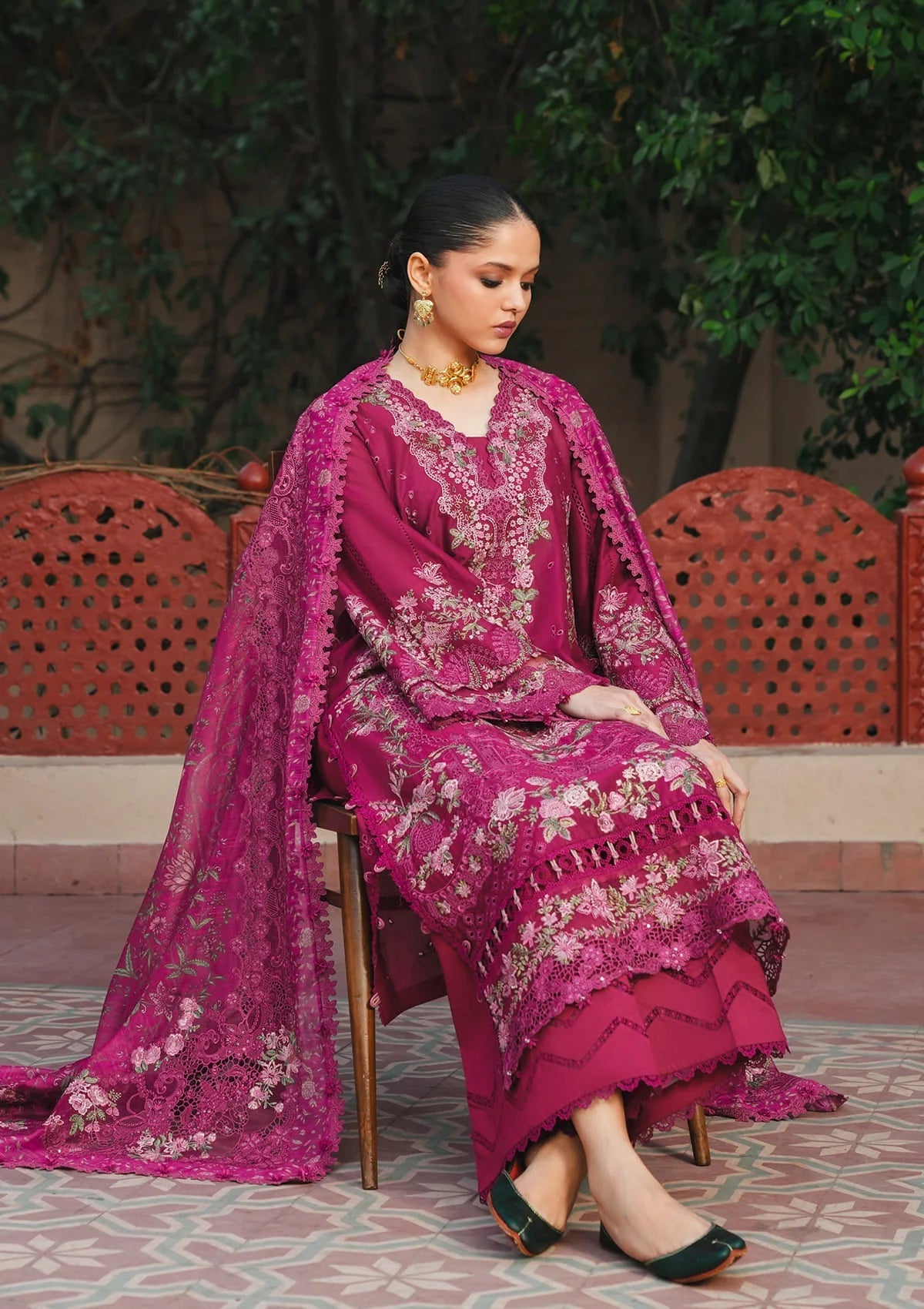 Kahf Premium | Ek Fasana Luxury Lawn 26 | KLB-7A NAVELI