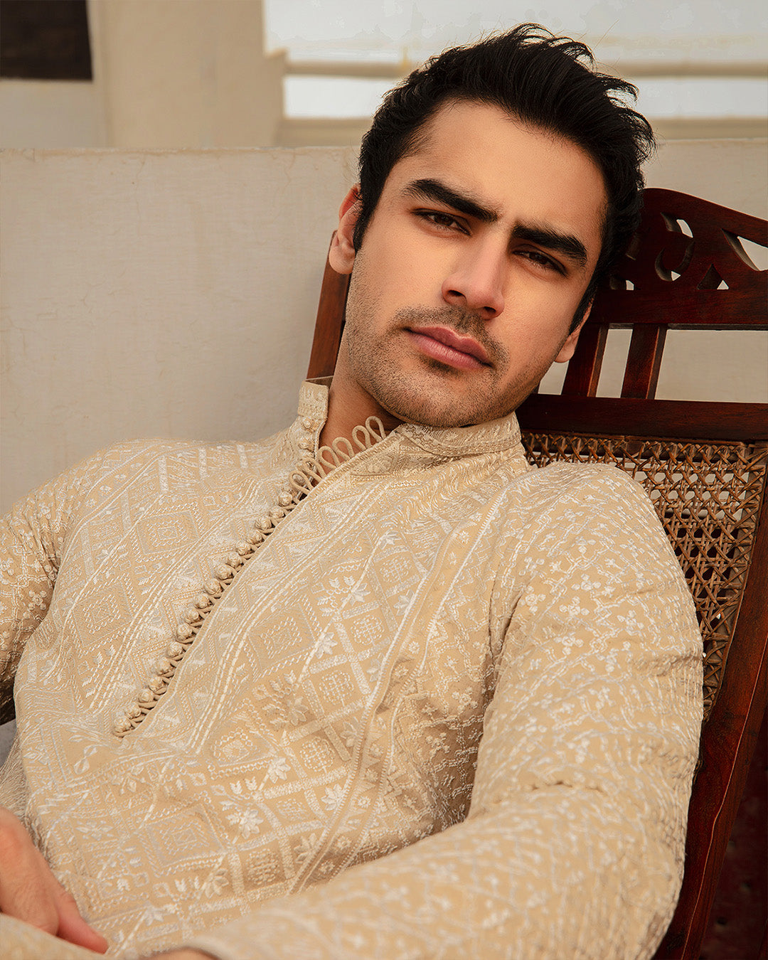 Pakistani Menswear | Faiza Saqlain | Aksel