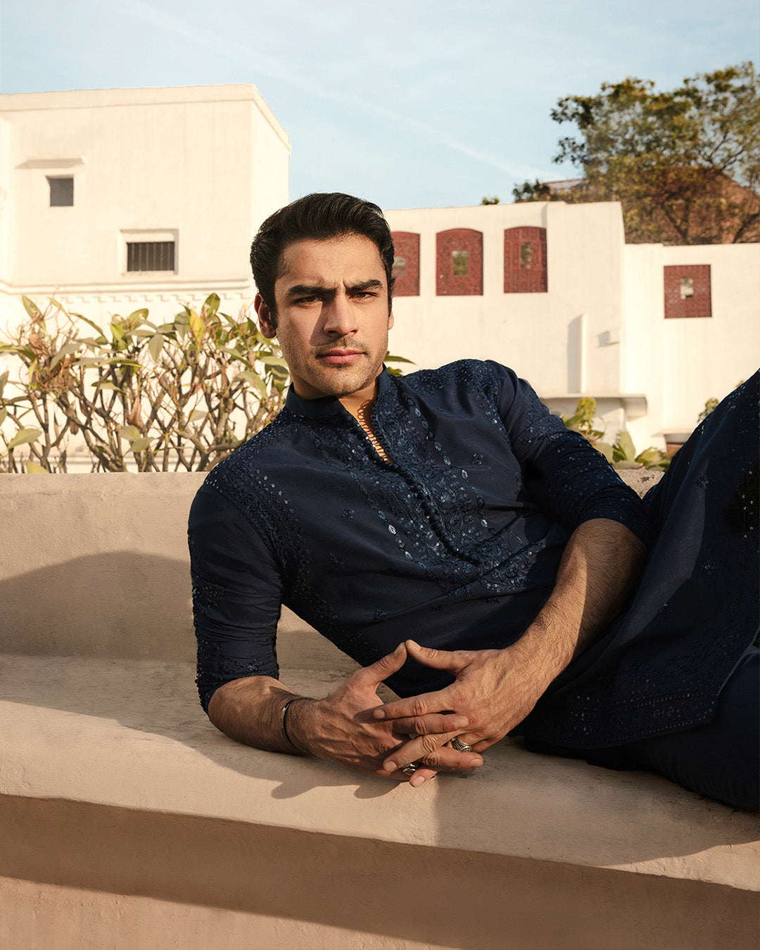 Pakistani Menswear | Faiza Saqlain | Amoz