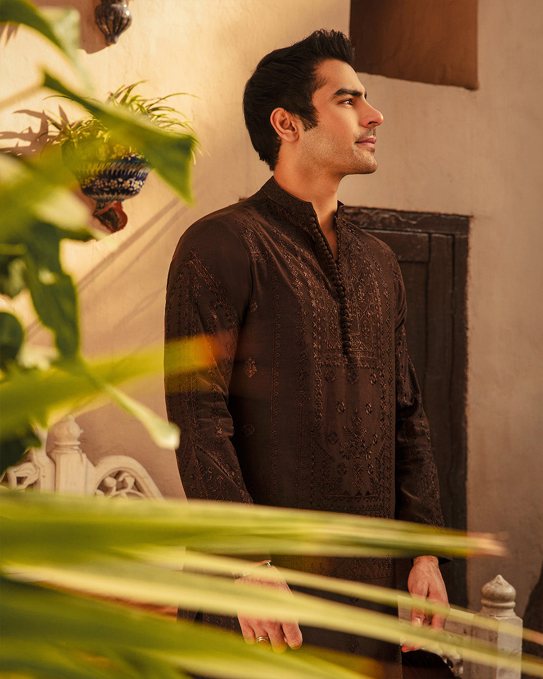 Pakistani Menswear | Faiza Saqlain | Bijan
