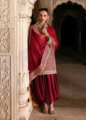 Hussain Rehar | Luxury Pret AW 25 | Crimselle