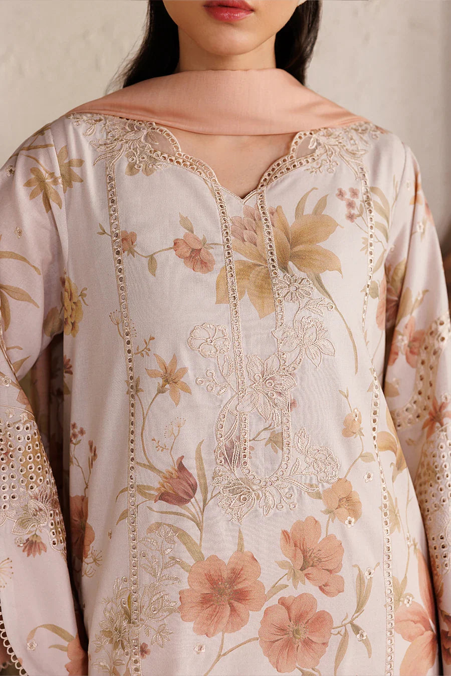 Iznik | Festive Lawn '26 | IBE-05 Embroidered Lawn