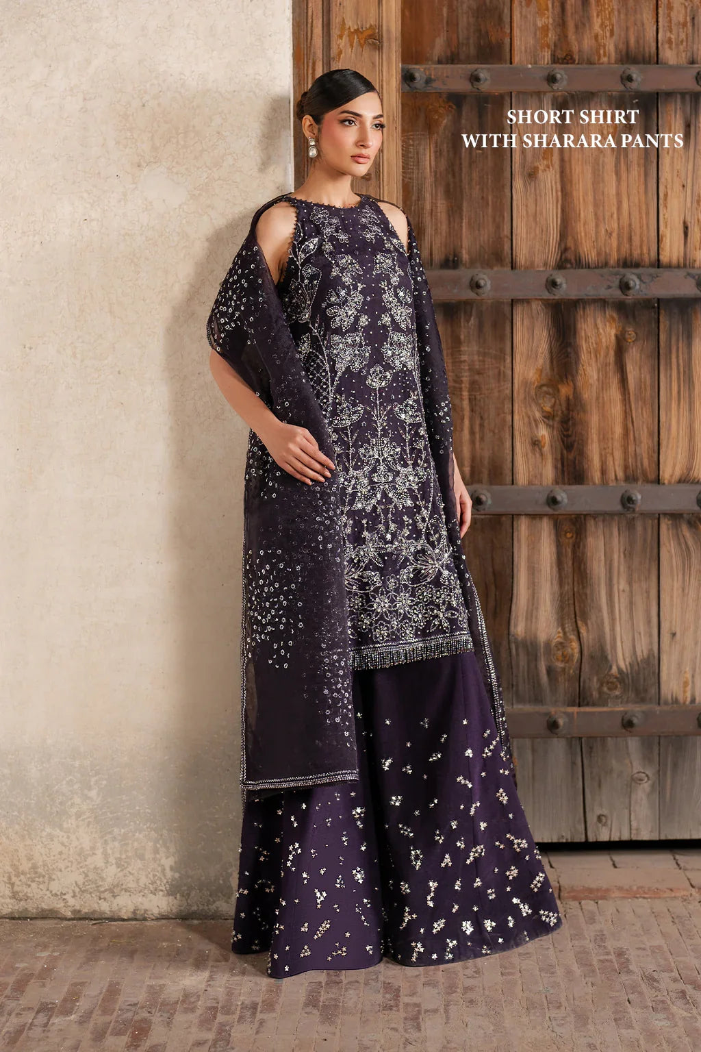 Iznik | Luxury Chiffon | ILC-06 Embroidered Organza