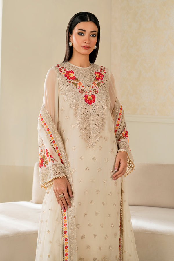 Baroque | Luxury Pret 25 | EMBROIDERED CHIFFON PR-1145