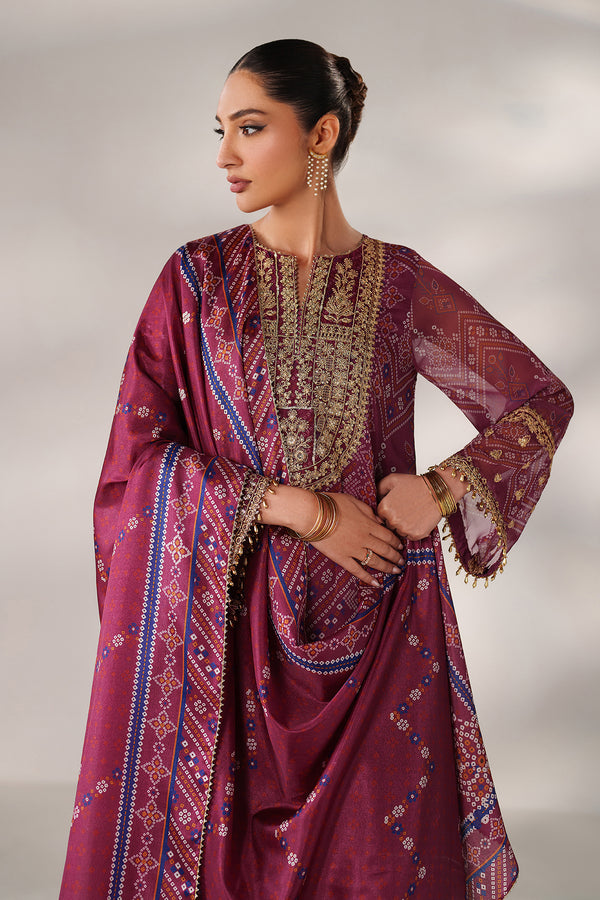 Baroque | Formals Collection | EMBROIDERED CHIFFON UF-4390