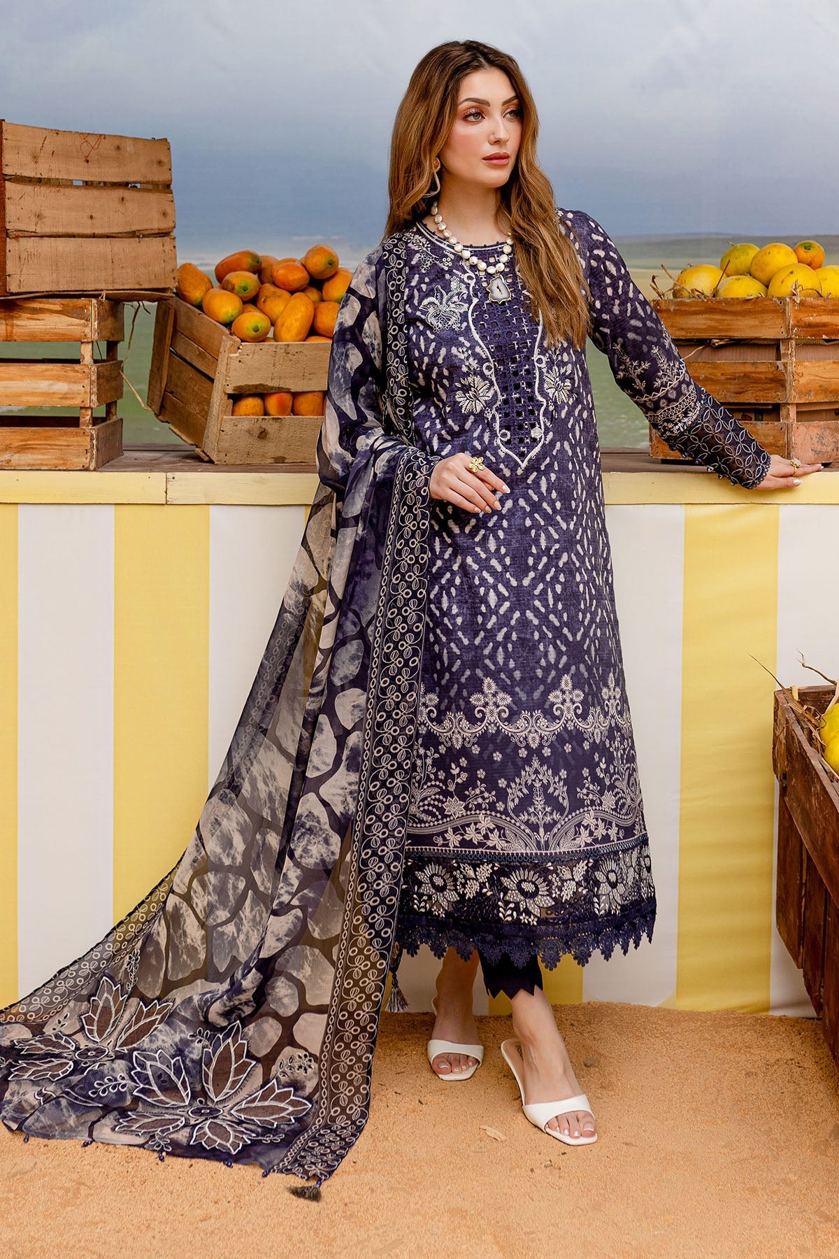 Nureh | Gardenia Lawn 25 | NSG-182