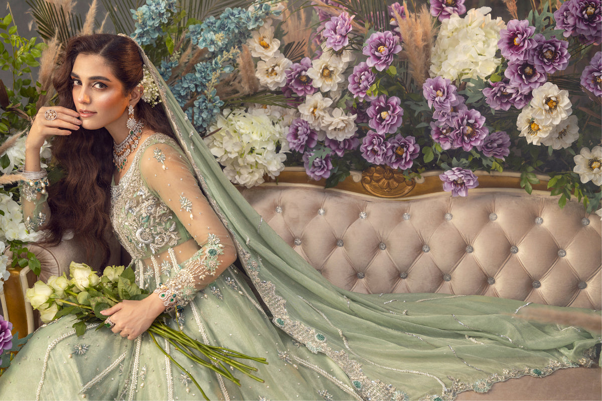 Maya | Wedding Formal Babul | PARNIYA - by - Libasekhas UK - Registered Vendor of : Maya - 100% Original Designer Dresss
