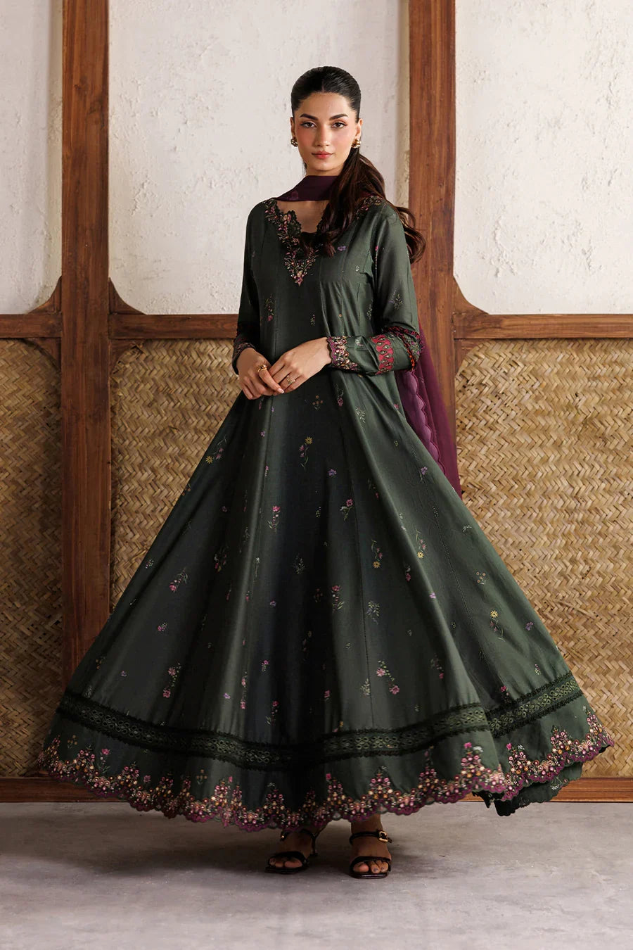 Iznik | Festive Lawn '26 | IBE-03 Embroidered Lawn