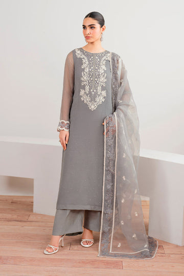 Baroque | Luxury Pret 25 | EMBROIDERED CHIFFON PR-991