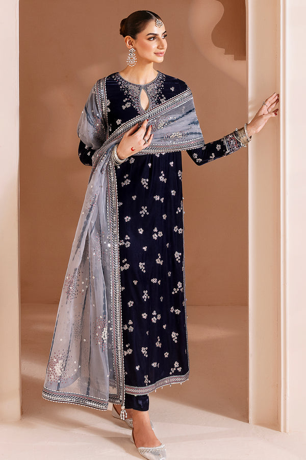 Jazmin | Chandni Velvet Formals 25 | Embroidered Velvet Formal CVF D-03