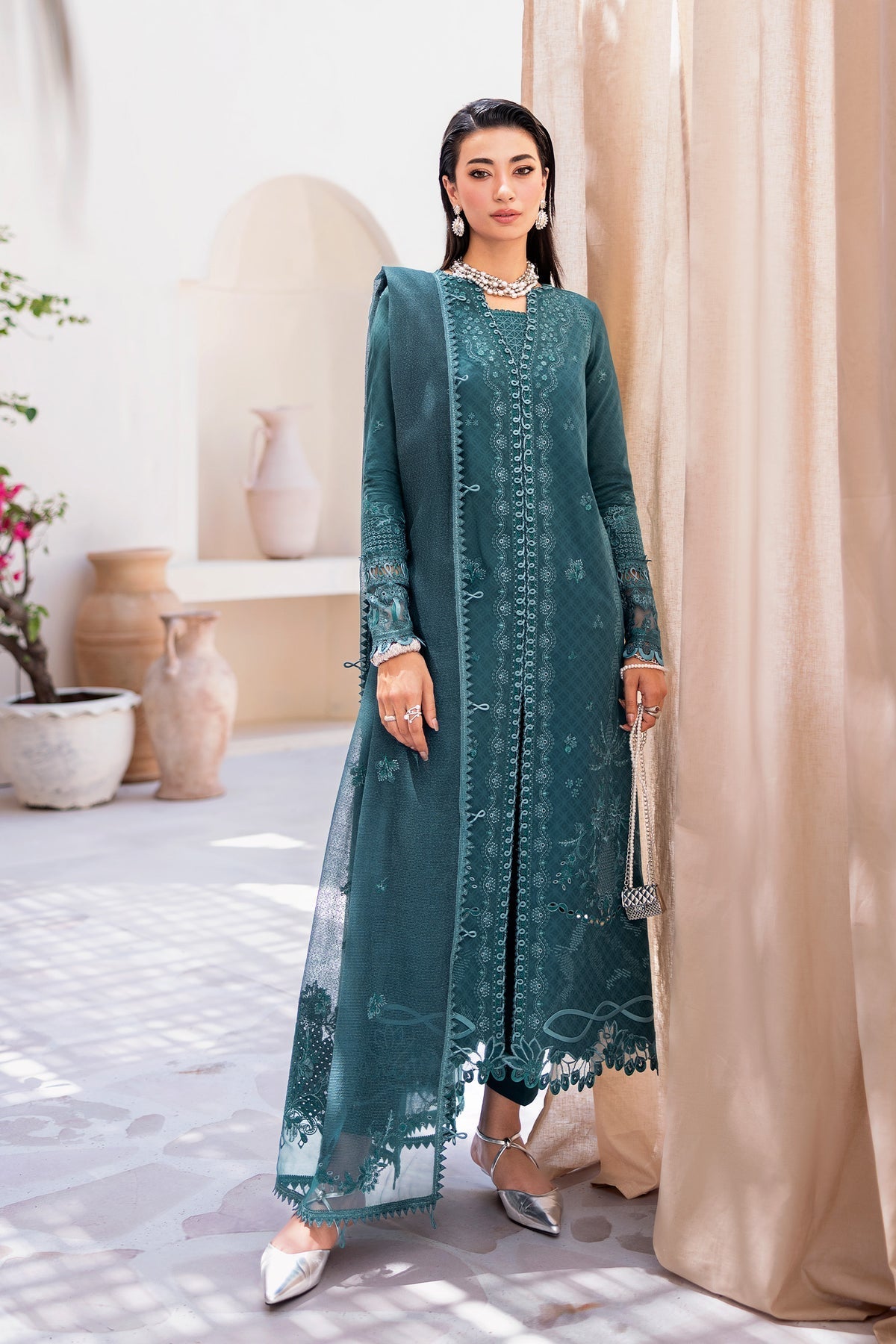 Qalamkar | Casual Pret 26 | PA-03 HARBOR