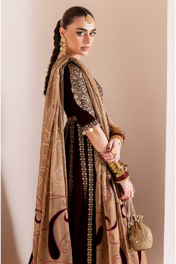 Jazmin | Chandni Velvet Formals 25 | Embroidered Velvet Formal CVF D-12