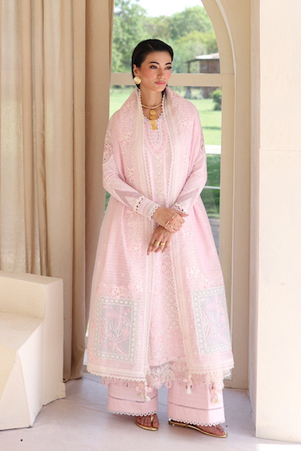 Qalamkar | Casual Pret 26 | PA-08 FEATHER