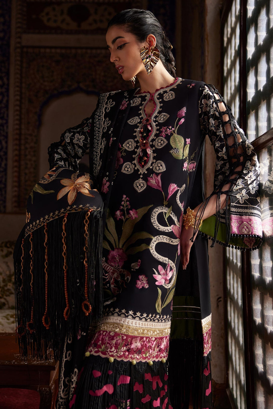 Elan | Luxury Lawn 25 | AZUREH (EL25-04 A) -  Elan Ladies Clothes - Original Designer Dress - House of Maryam