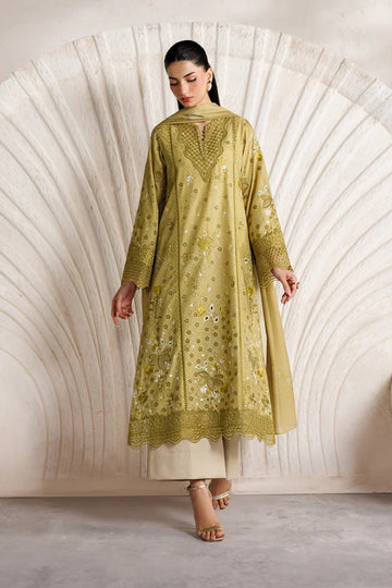 Iznik | Festive Lawn '26 | IBE-09 Embroidered Lawn