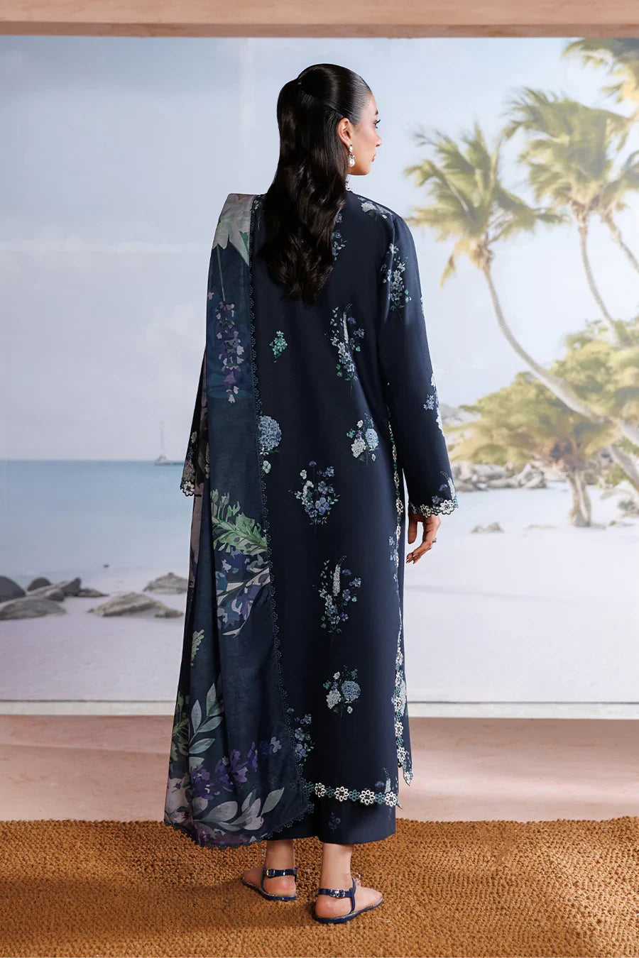 Iznik | Sunscape Lawn '26 | UE-713 Printed Lawn