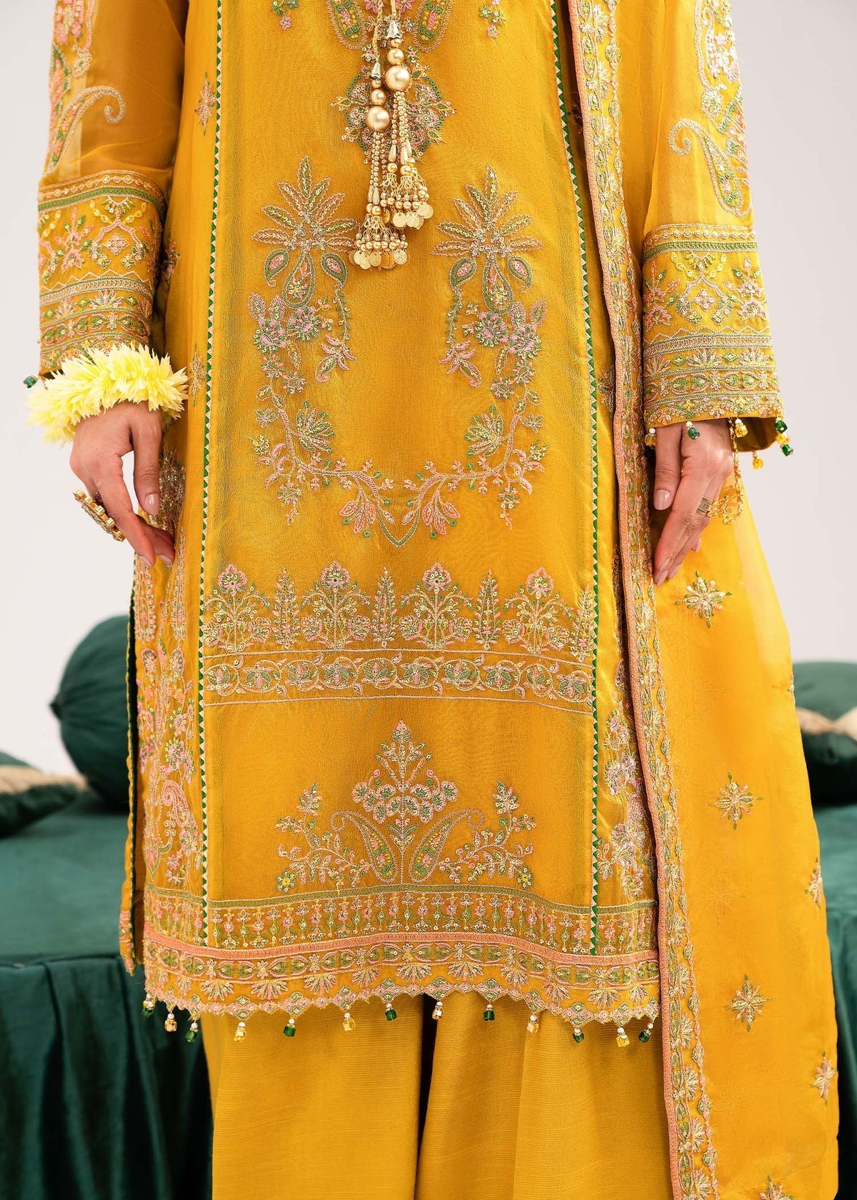 Dastoor | Sajni Luxury Eid Collection 24 | Parigul